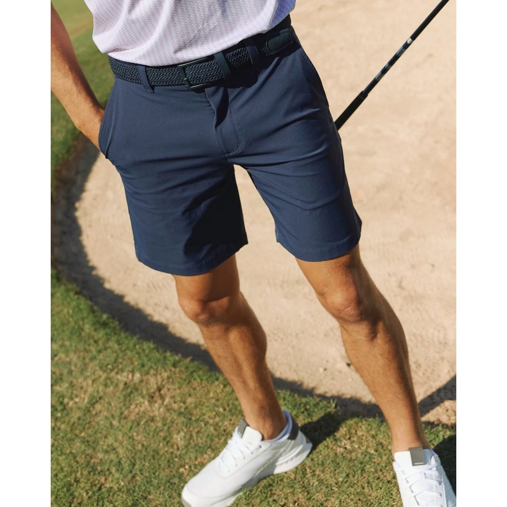 Southern Tide Men True Navy brrr Performance Golf Shorts W38 8 Inseam T3 New
